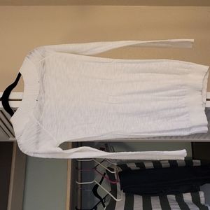Express white sweater, small.